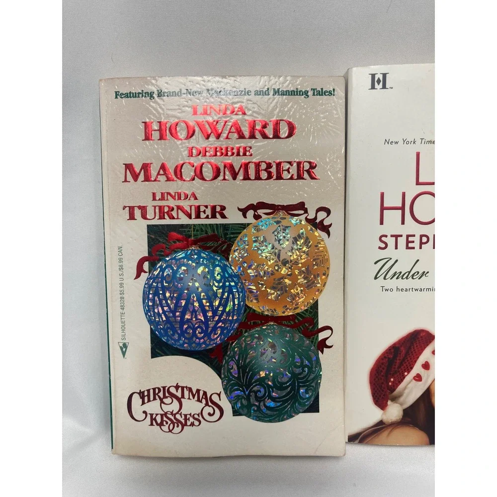 Christmas Romance Book Lot of 5 | Linda Howard Debbie Macomber & More